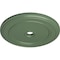 Ekena Millwork Classic Ceiling Medallion (Fits Canopies up to 5 1/2"), 41 1/8"OD x 4"ID x 2 1/8"P, Athenian Green CM41CLAGF - alternate 4